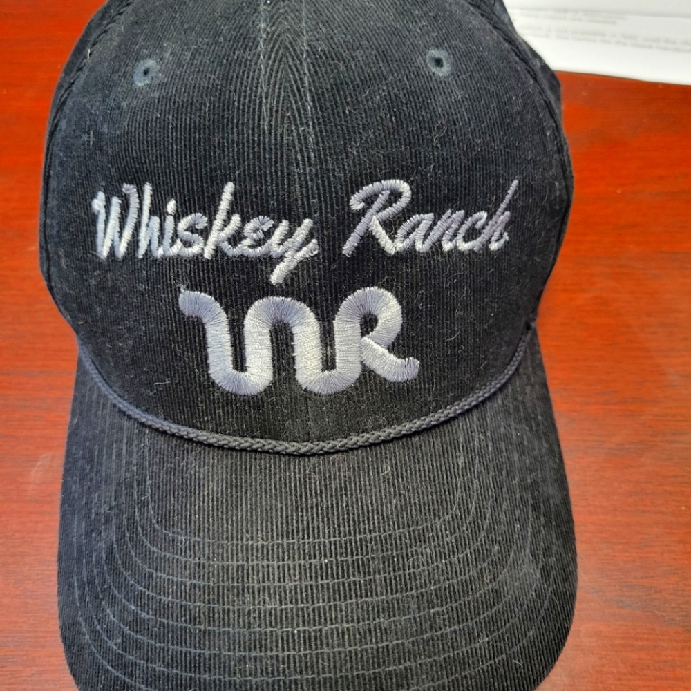 Whiskey Ranch Corduroy Hat Black
